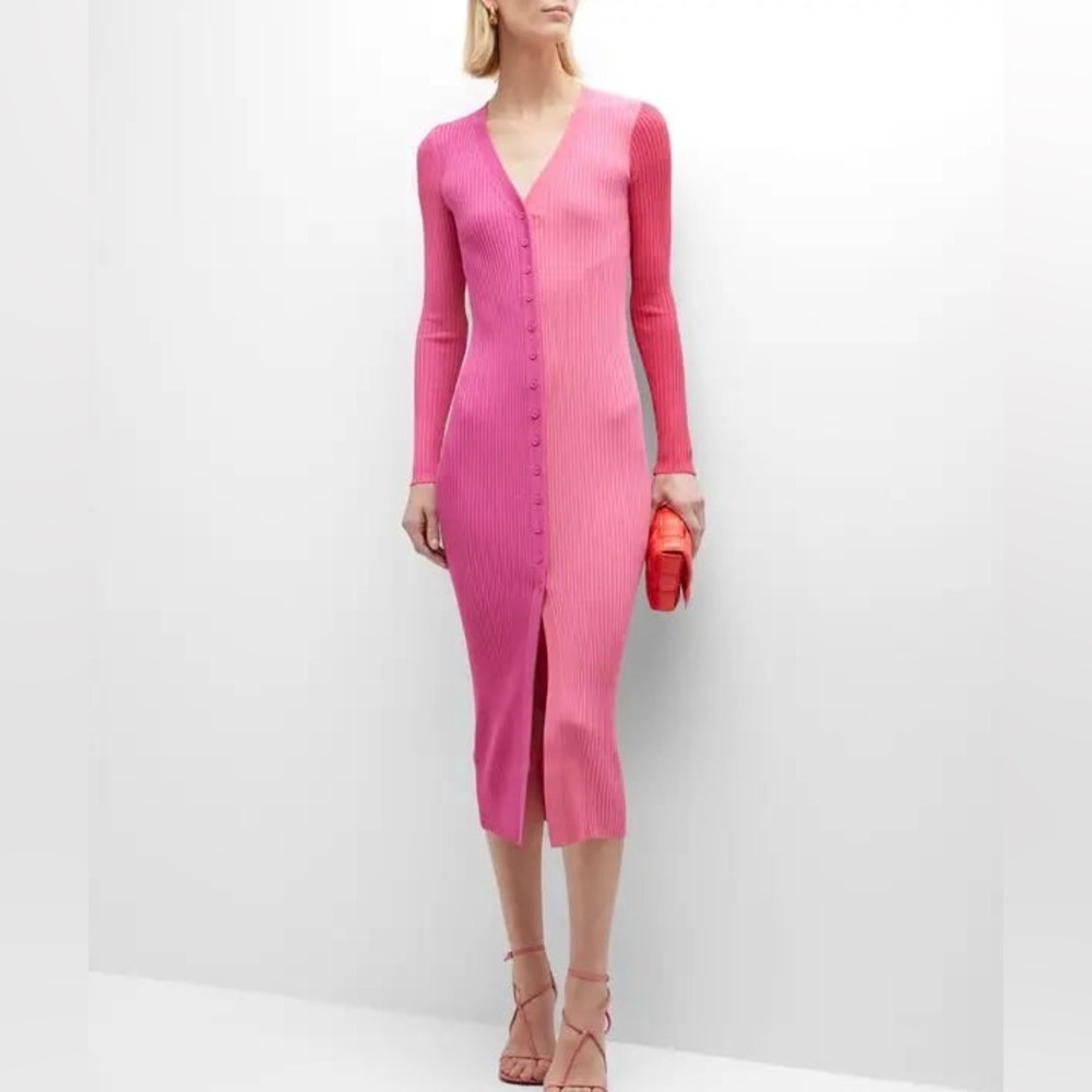 STAUD SHOKO sweater dress